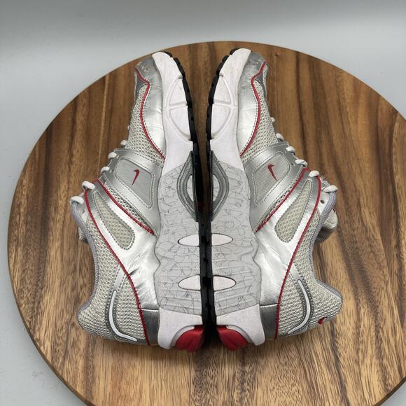 Nike Zoom Structure 13 Shoes Womens Size 9.5 Silver Running Comfort Gym Sneakers - Picture 6 of 8